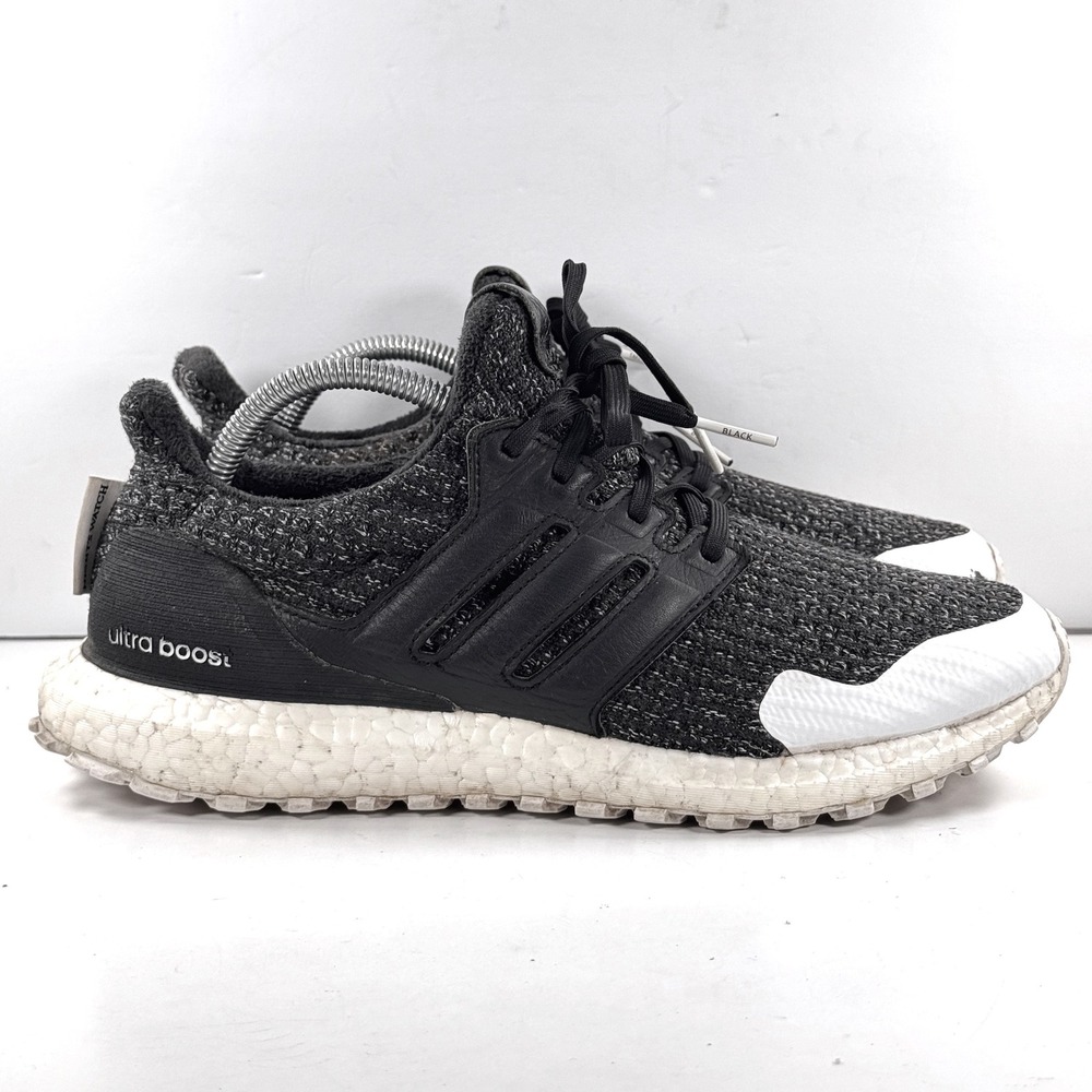 Adidas UltraBoost 4.0 Game of Thrones Nights Watch Black White EE3707 Mens 9.5